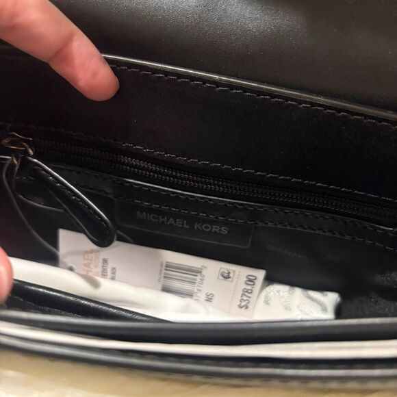 MICHAEL KORS Sloan Editor Studded Leather Shoulder Bag NWT MSRP $378 Dust Bag - Picture 11 of 14